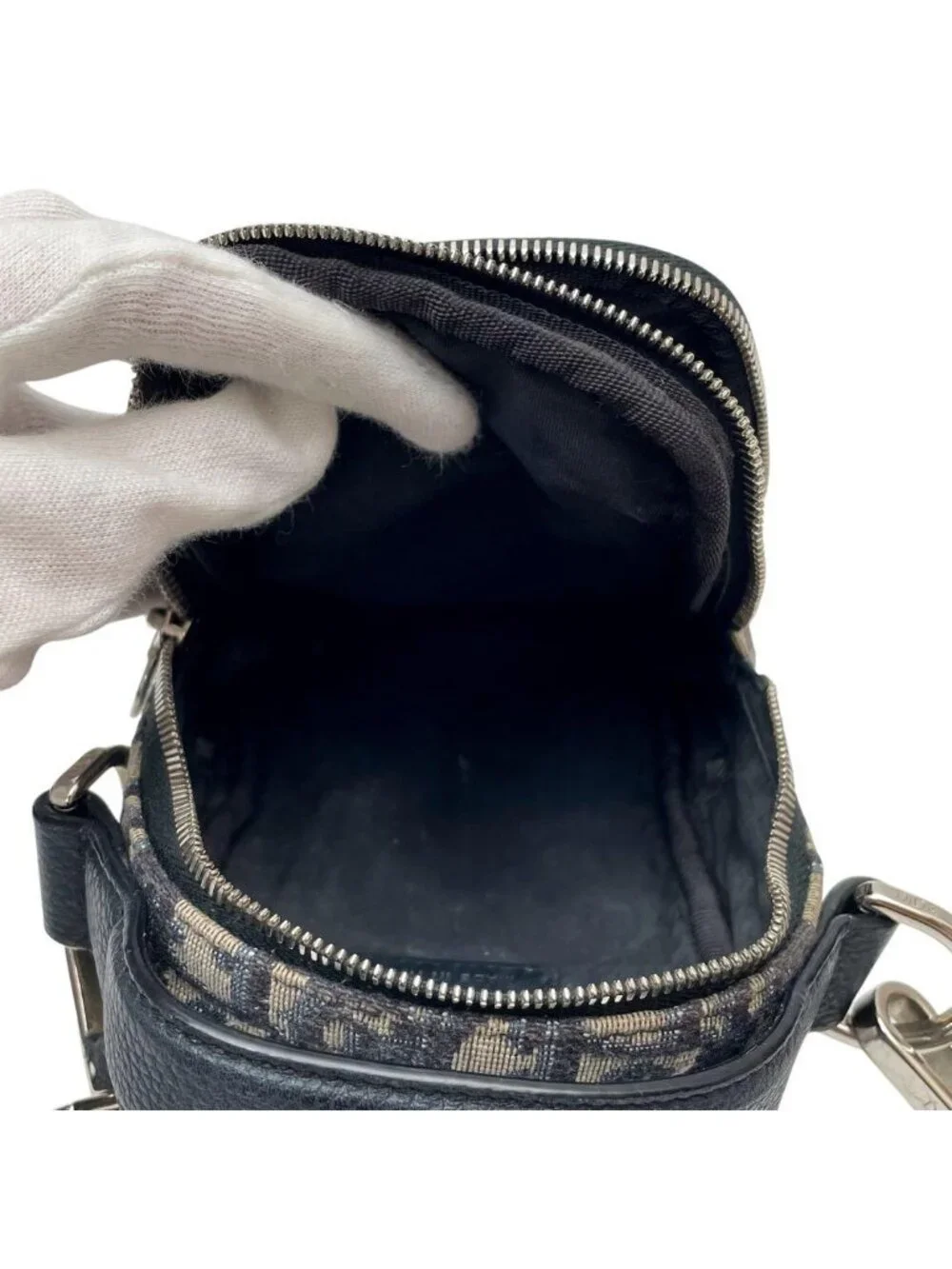 Dior Trotter Oblique Rider Shoulder Bag Pouch